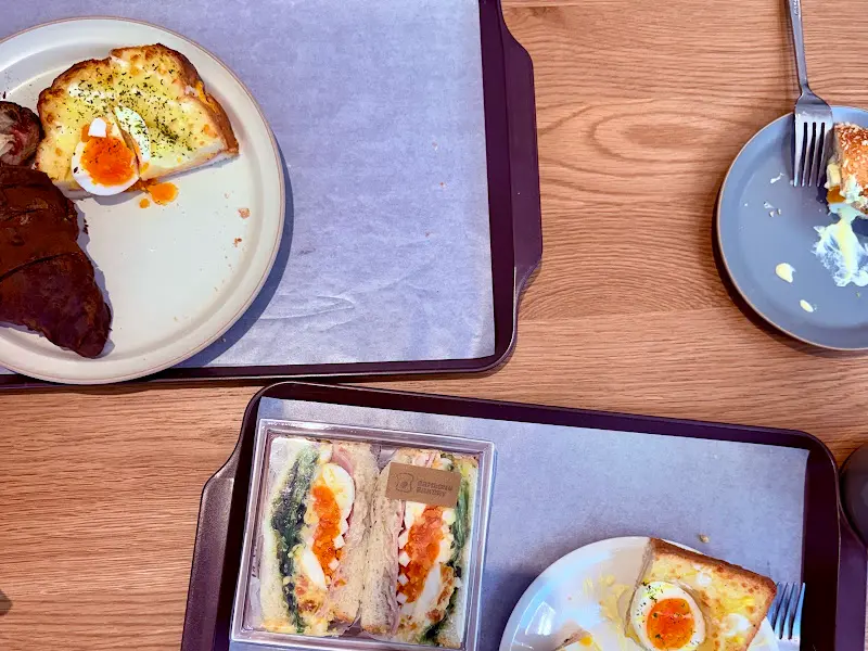 에그 샌드위치 단면