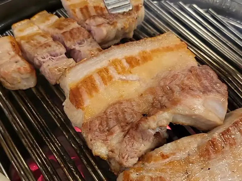 열무밭에돈 삼겹살