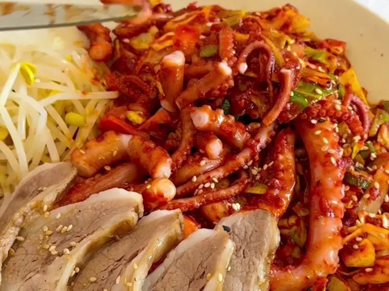 매콤한 낙지볶음