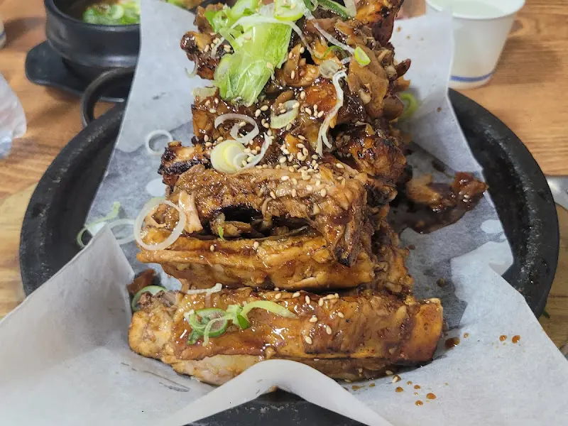 간장 등갈비 구이