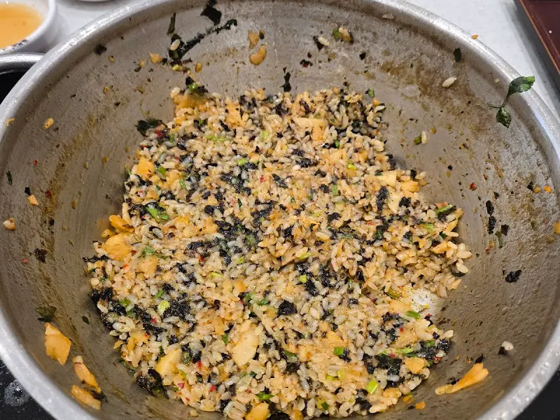 들기름 깍두기 볶음밥