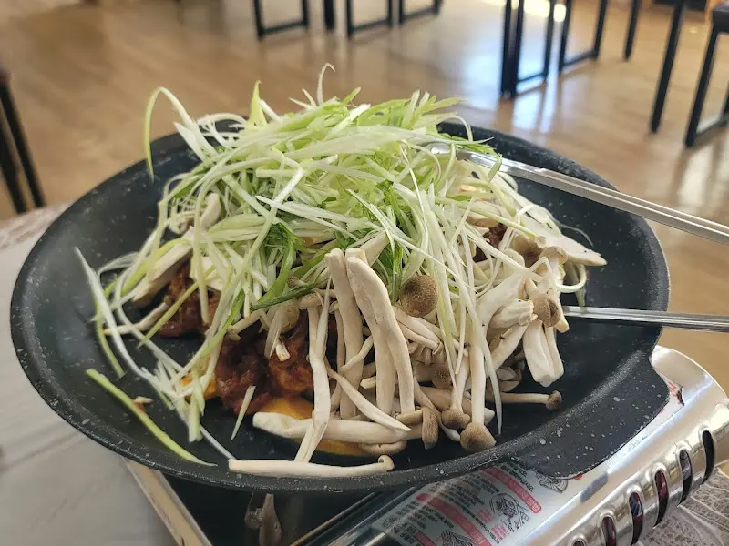 오리 불고기의 모습