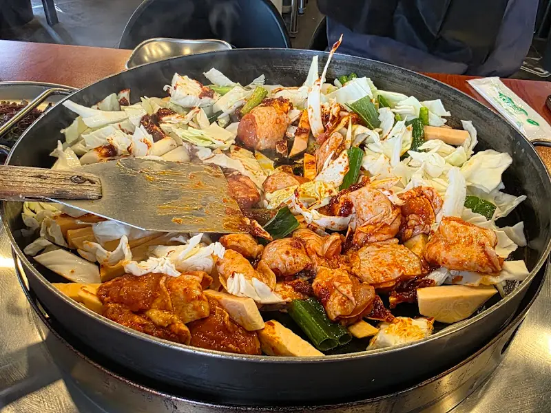 닭갈비 비주얼