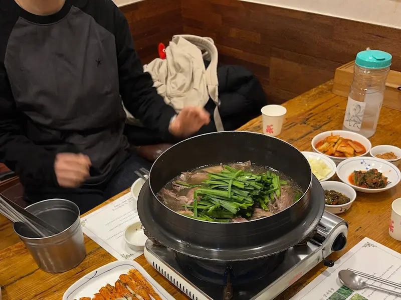 곤드레 솥밥과 반찬