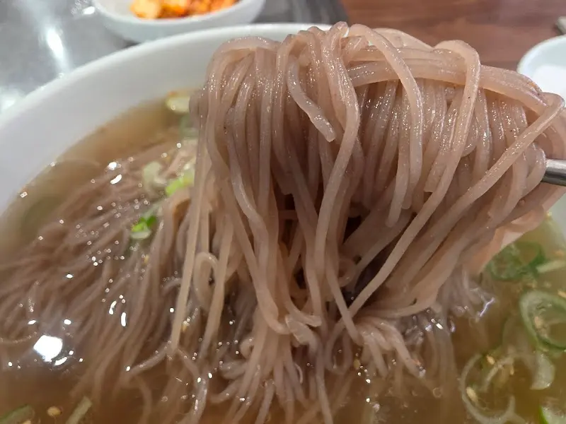 우래옥 평양냉면 면