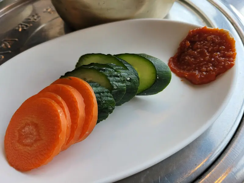 전체적인 상차림