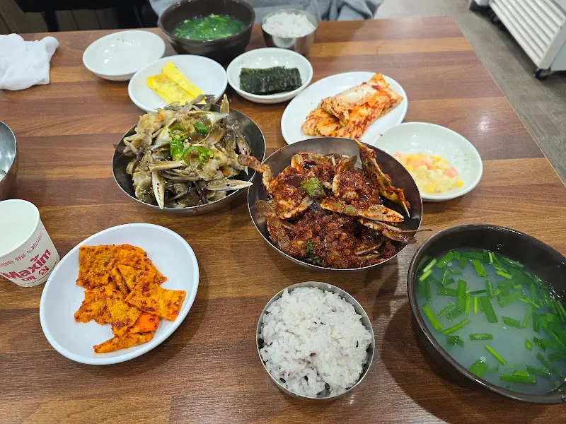 간장게장과 밥의 환상적인 만남