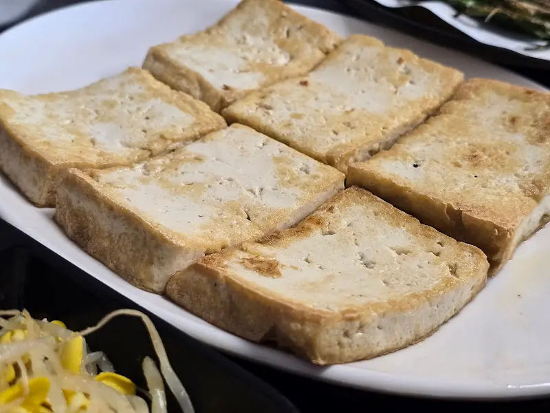 들기름 두부 지짐