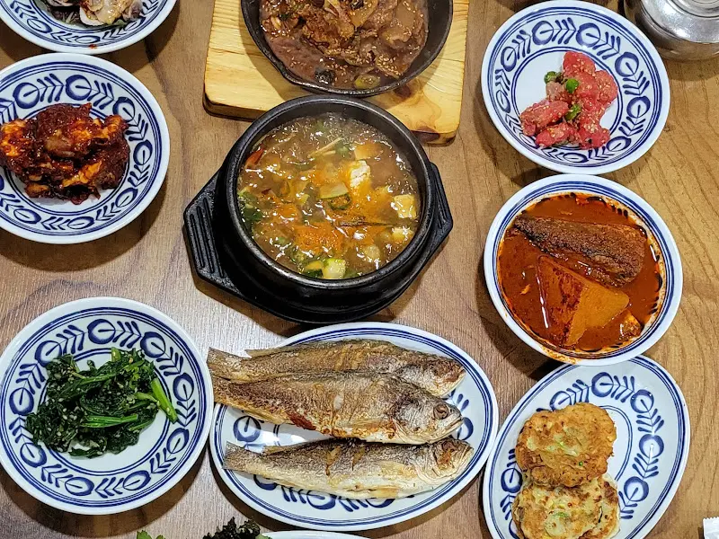 다양한 종류의 쌈 채소