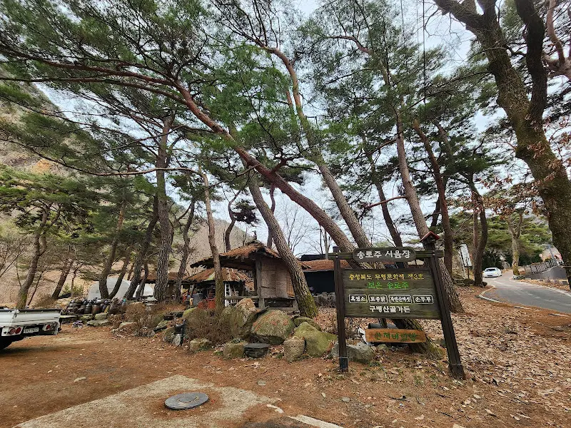 식당으로 향하는 길