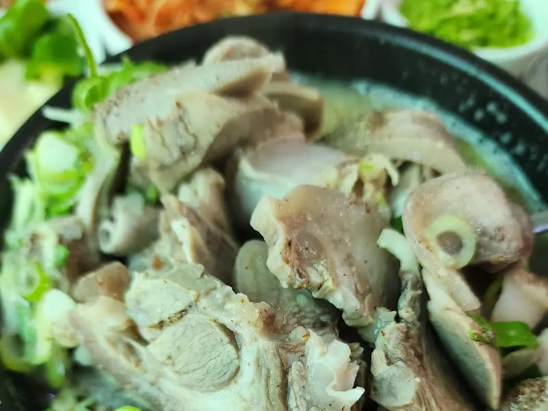 순대국의 건더기