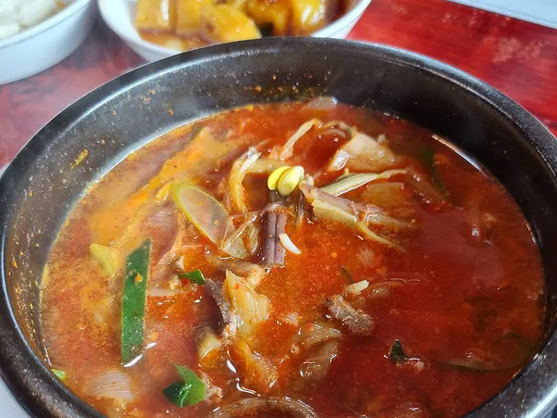 도가니탕의 모습