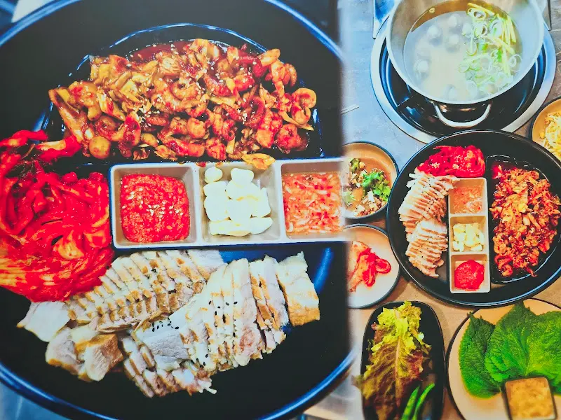 푸짐한 B세트 메뉴