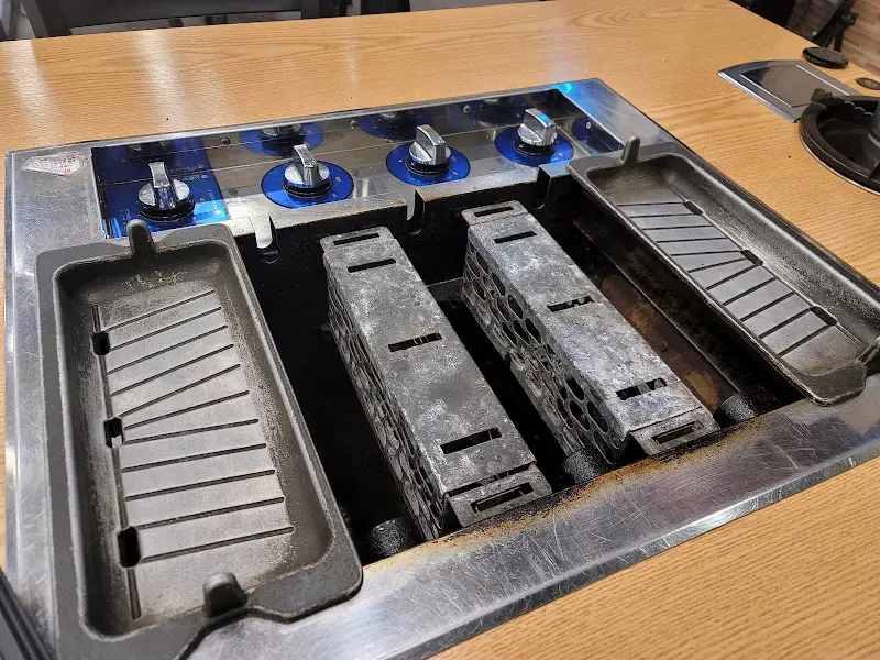 숯불회전 오리구이