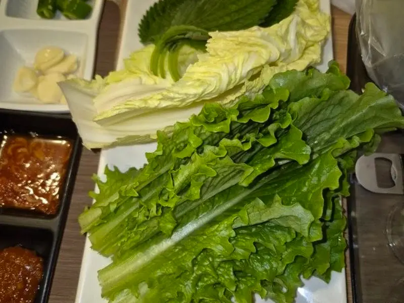 싱싱한 쌈 채소