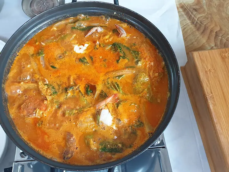 게국지 푸짐한 비주얼