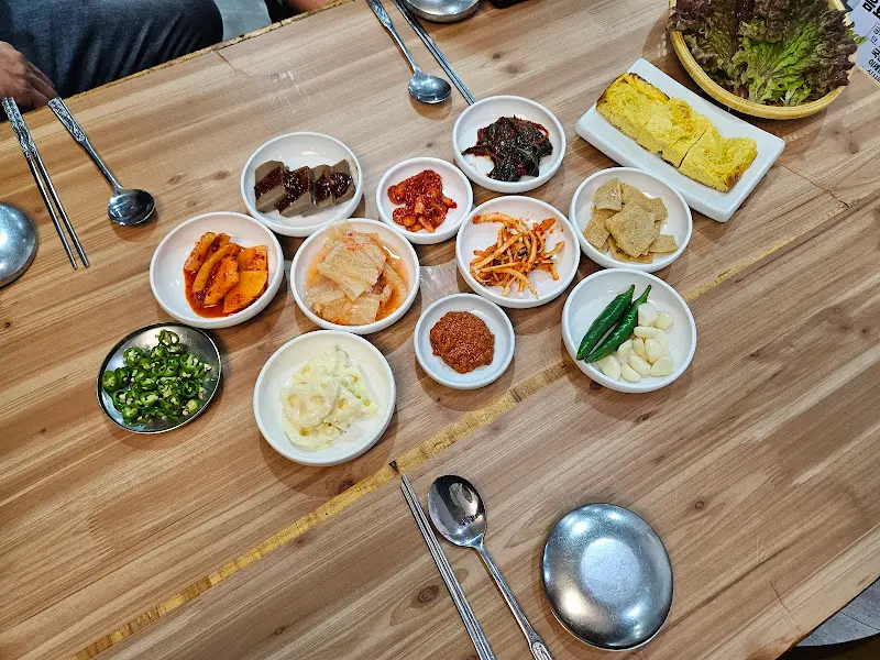 밑반찬 클로즈업