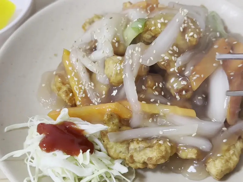 간짜장 비빔 전