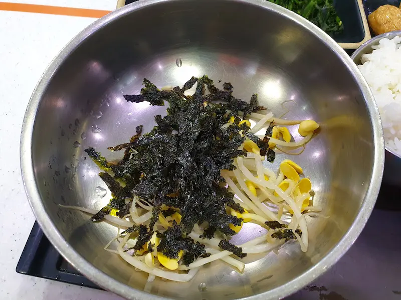 함안휴게소 식당 메뉴