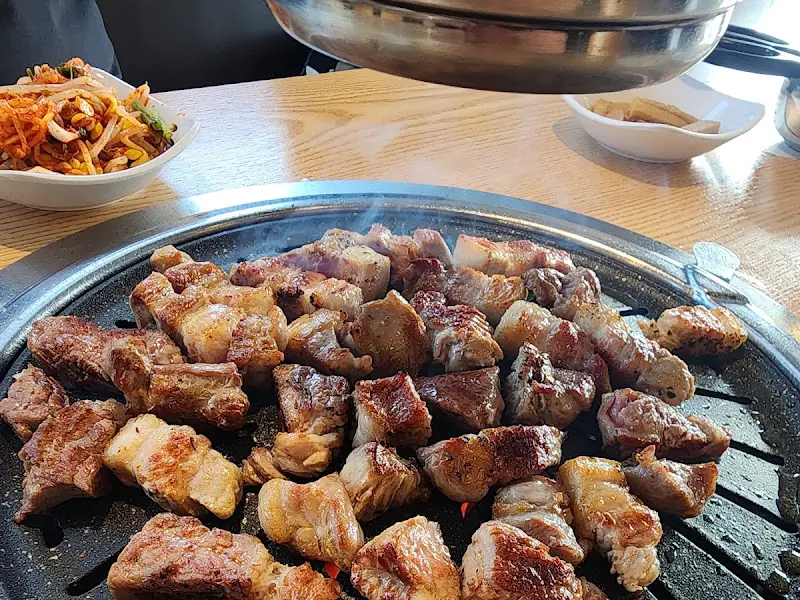 맛있는 삼겹살 한 상