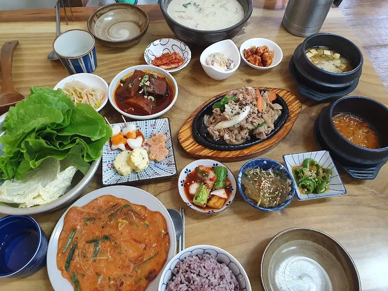 꽃밥 식당 메뉴
