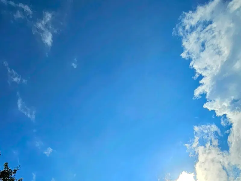 파란 하늘