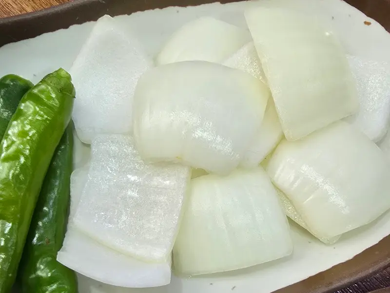 양파와 고추