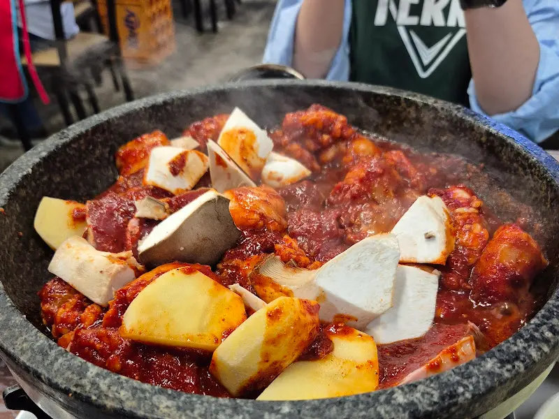 익어가는 양념구이