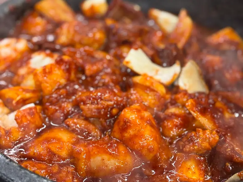 양념구이 확대샷