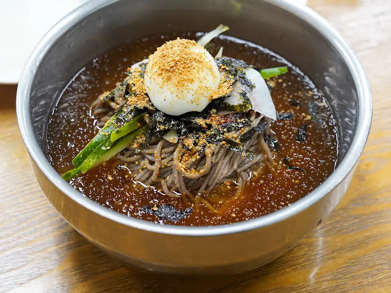 수지막국수 물막국수