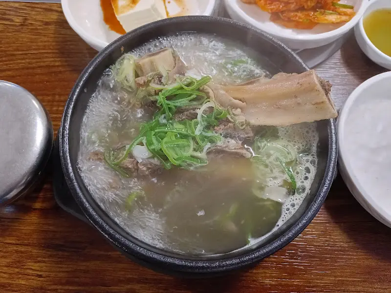 왕갈비탕 항공샷