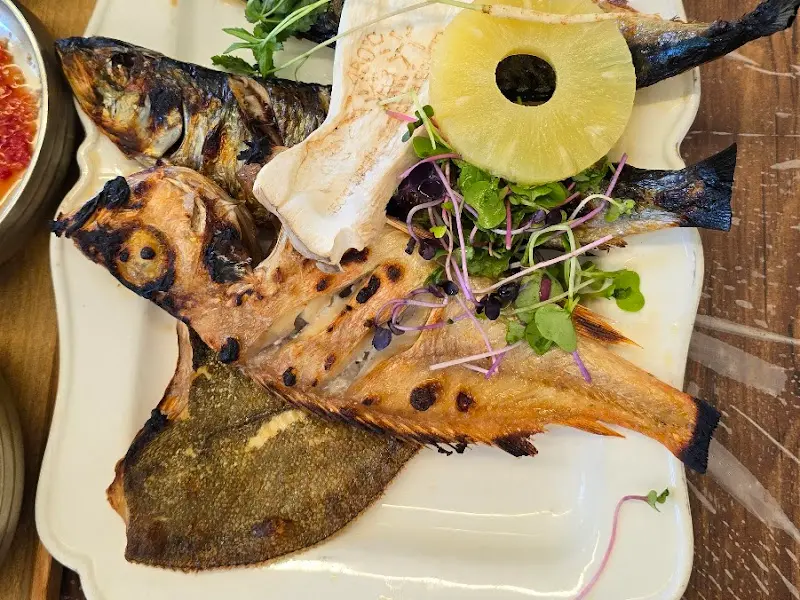 화덕 모듬 생선구이