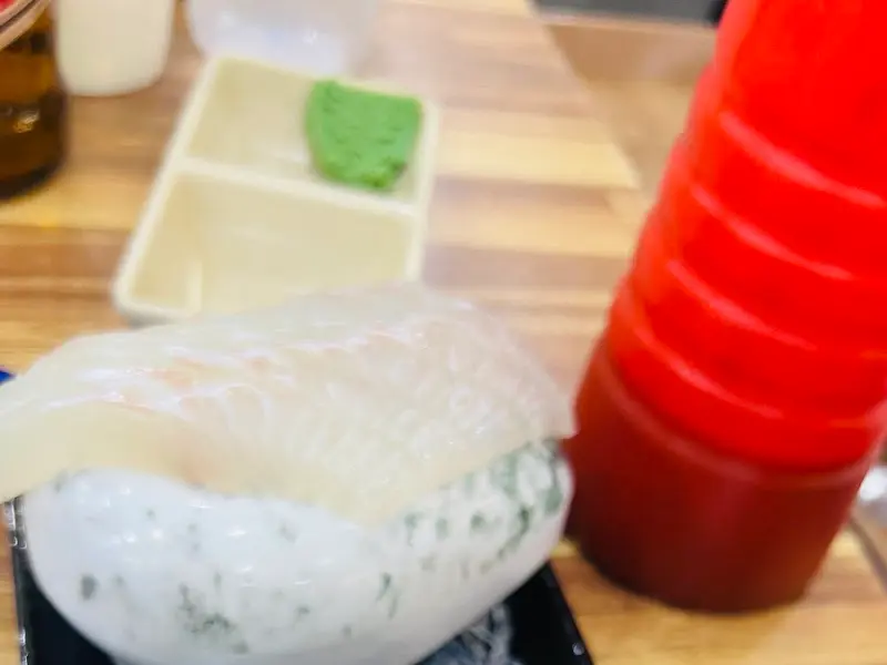 싱싱한 회 한 점