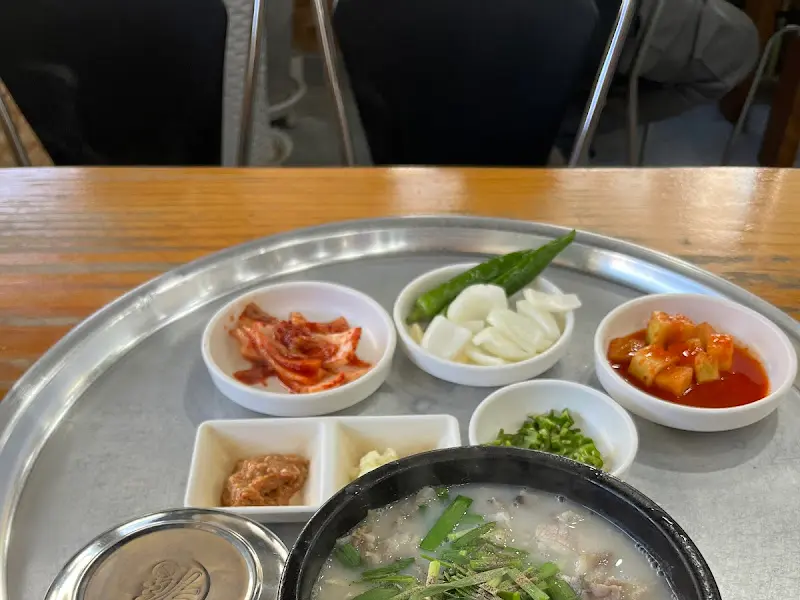 푸짐한 반찬 클로즈업