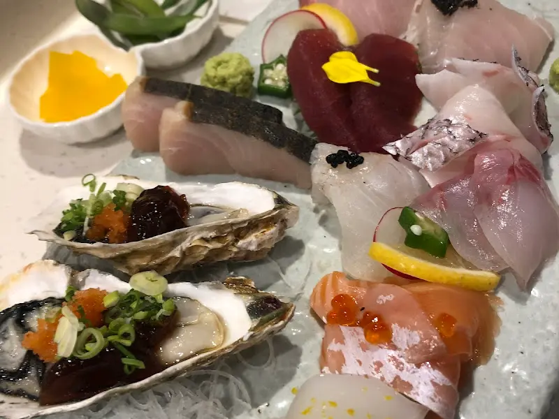 다양한 사시미 모듬