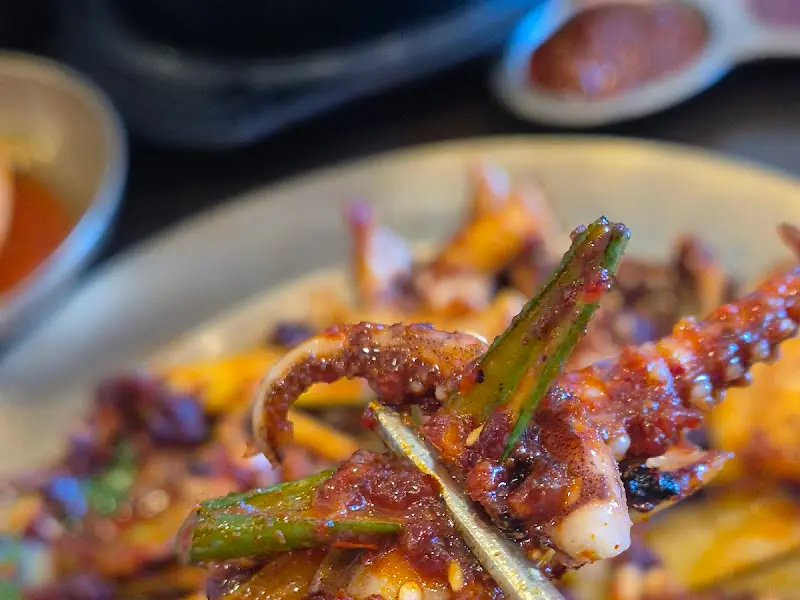 오징어 숯불구이