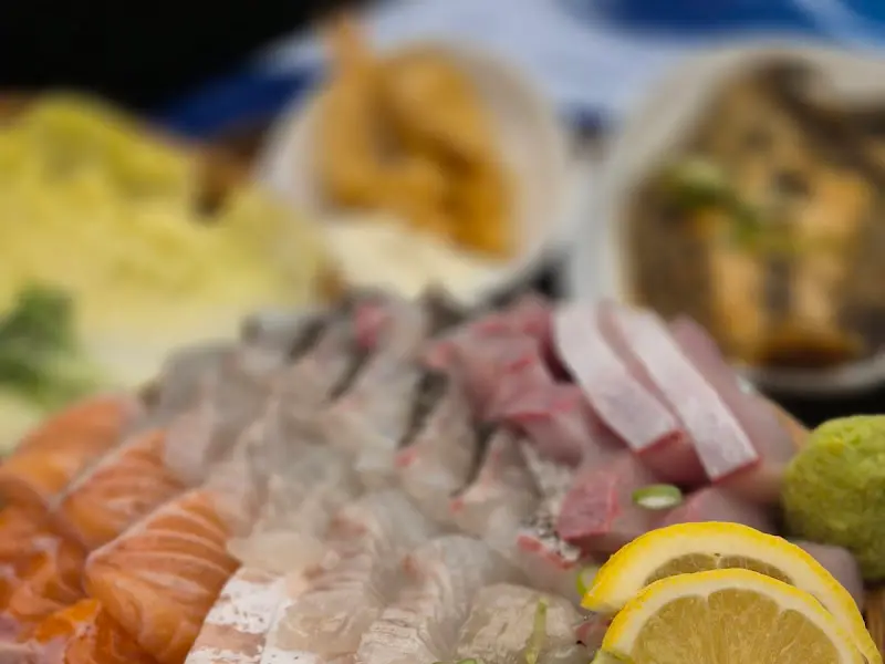 싱싱한 숙성회의 자태