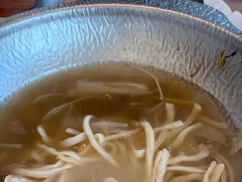 칼국수 면발