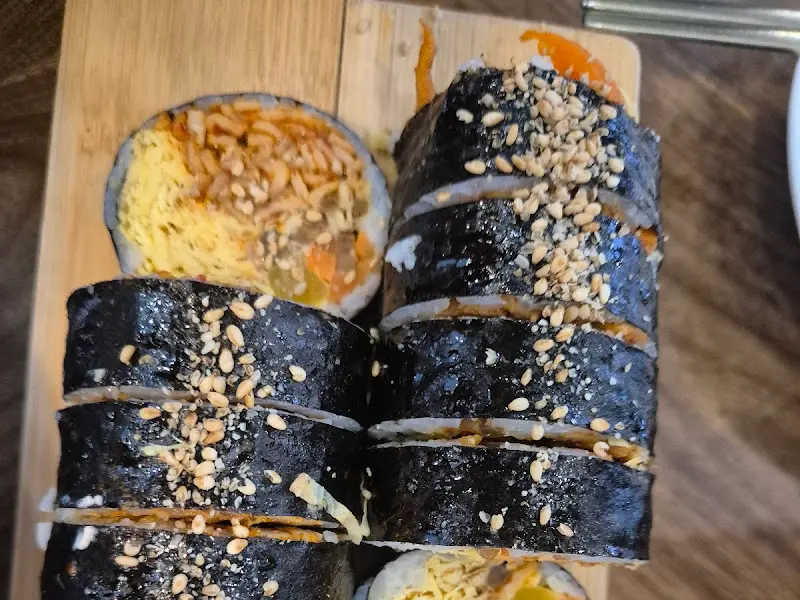 김밥 근접샷