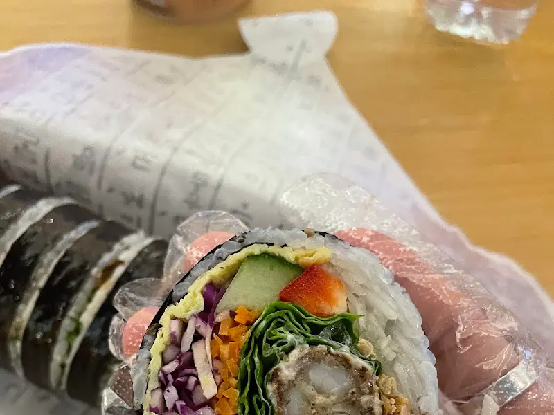 딱새우 김밥 비주얼