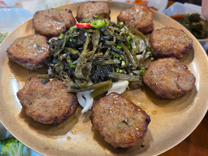 떡갈비 정식 메인 메뉴