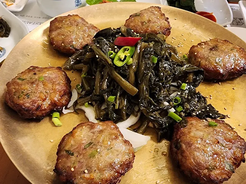 떡갈비 근접 샷