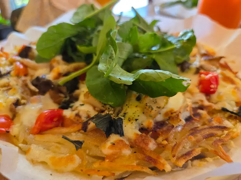 감자 도우 피자