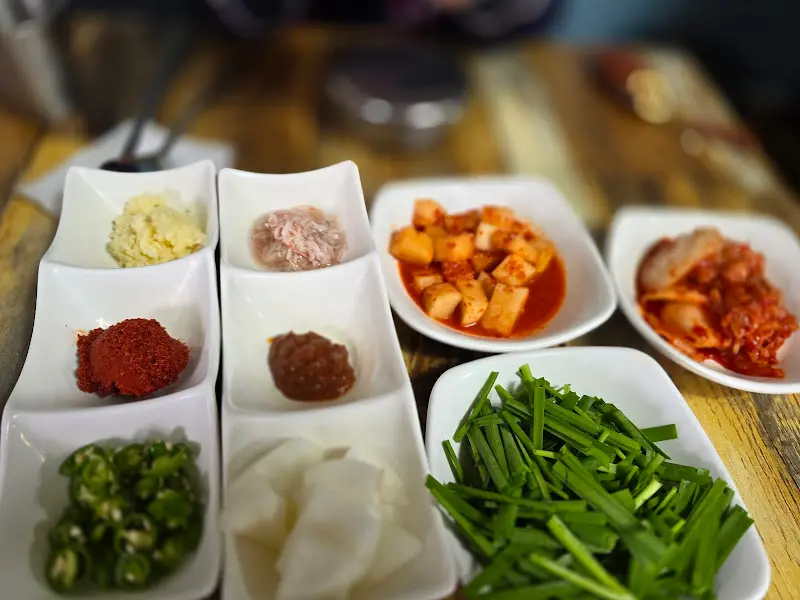 다양한 종류의 반찬