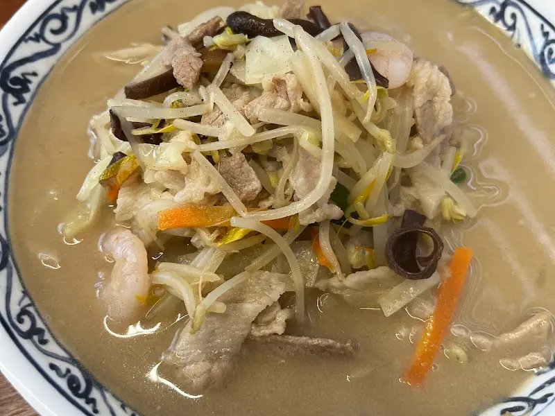 나가사키 짬뽕 속 재료