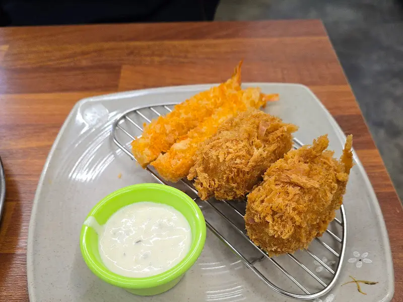 고로케와 새우튀김