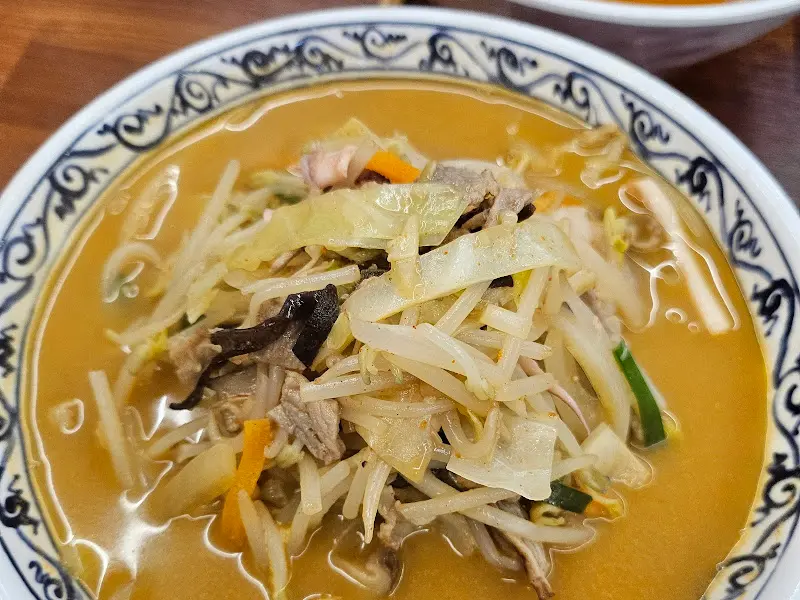 나가사키 짬뽕 근접샷