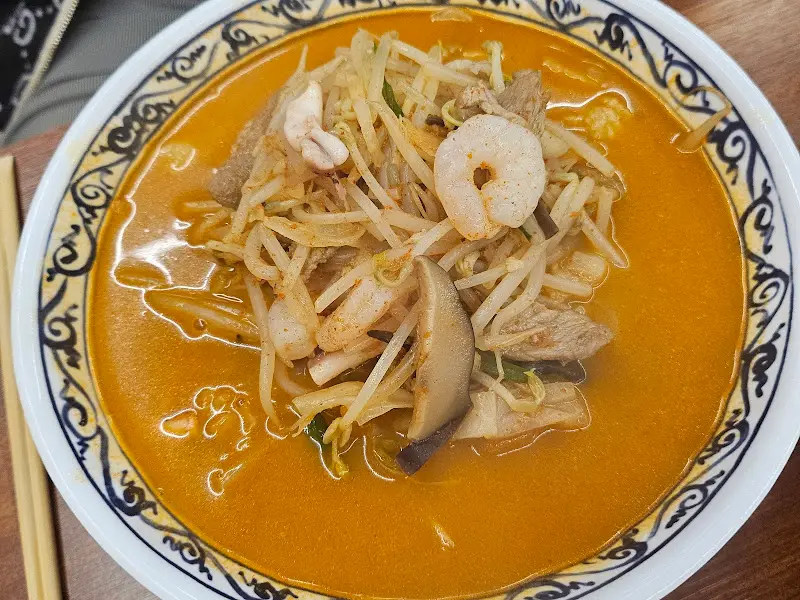 나가사키 짬뽕 속 해산물