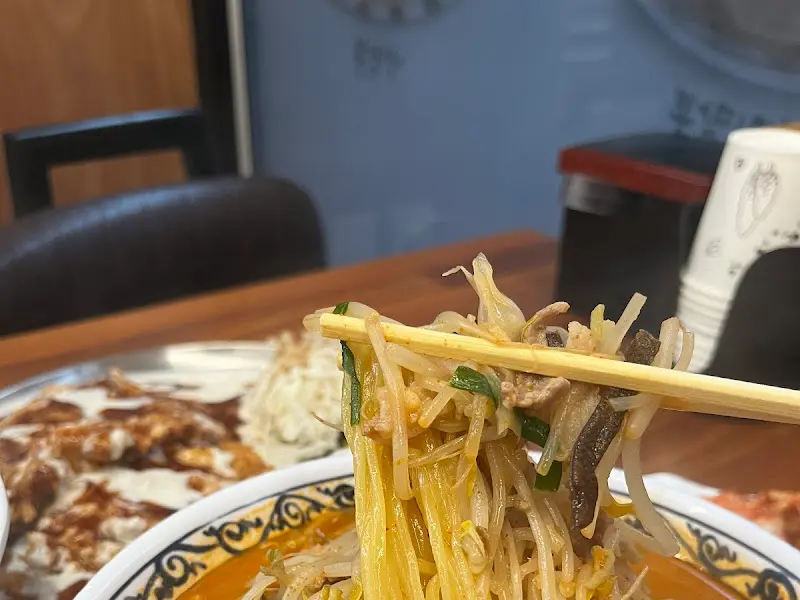 나가사키 짬뽕 면발