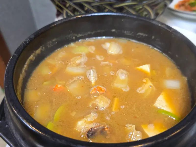 구수한 된장찌개